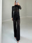 TheMellieShop Pants Black Lace Pant