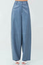 TheMellieShop Pants Blue Pleather Pant