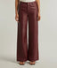 TheMellieShop Pants Burgundy Pleather Pant