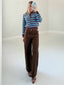 TheMellieShop Pants Cocoa Cutout Jean