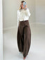 TheMellieShop Pants Cocoa Wide Barrel
