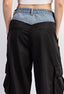 TheMellieShop Pants Denim Waist Cargo Pant