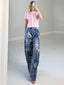 TheMellieShop Pants Floral Barrel Pant