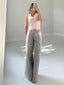 TheMellieShop Pants Pink Contrast Denim