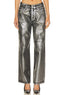 TheMellieShop Pants Silver Metallic Jean