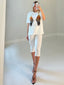 TheMellieShop Pants White Tailored Capri