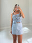 TheMellieShop Sets Azure Skort Set