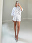 TheMellieShop Sets Blanc Aro Short Set