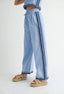 TheMellieShop Sets Blue Linen Pant Set