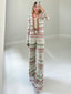 TheMellieShop Sets Blush Zigzag Knit Set