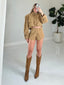 TheMellieShop Sets Camel Suede Set