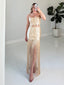 TheMellieShop Sets Champagne Fringe Set