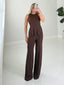 TheMellieShop Sets Espresso Cable Knit Set