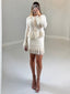 TheMellieShop Sets Ivory Fringe Set