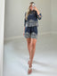 TheMellieShop Sets Navy Embroidered Set