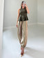 TheMellieShop Sets Olive Stripe Set