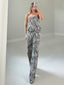 TheMellieShop Sets Zebra Denim Set