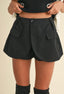 TheMellieShop Shorts Black Flare Short