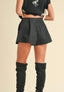 TheMellieShop Shorts Black Flare Short