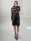 TheMellieShop Shorts Black Zip Bermuda