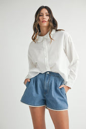 TheMellieShop Shorts Contrast Lined Short