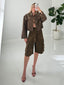 TheMellieShop Shorts Olive Suede Bermudas