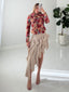 TheMellieShop Skirts Asym Ruffle Skirt