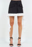 TheMellieShop Skirts Black Ruffle Mini Skirt