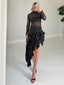 TheMellieShop Skirts Noir Asym Skirt