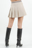 TheMellieShop Skorts Khaki Belted Skort