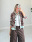 TheMellieShop Sweaters Aqua Bandana Cardigan