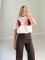 TheMellieShop Tops Beaded Bikini Tee