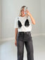 TheMellieShop Tops Bikini Beaded Tee