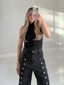 TheMellieShop Tops Black Napoleon Top
