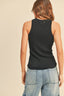 TheMellieShop Tops Black Tank Top