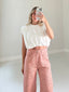 TheMellieShop Tops Blanc Bubble Tee