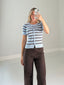 TheMellieShop Tops Bleu Mocha Top