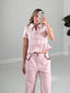 TheMellieShop Tops Blush Bow Denim Top