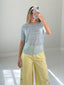 TheMellieShop Tops Floral Mesh Top