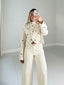 TheMellieShop Tops Ivory Studded Jacket