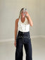 TheMellieShop Tops Napoleon Halter Top