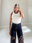 TheMellieShop Tops Navy Contrast Tank Top