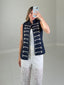 TheMellieShop Tops Navy Napoleon Vest