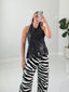TheMellieShop Tops Noir Fringe Top