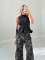 TheMellieShop Tops Noir Ruffle Top