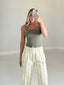 TheMellieShop Tops Olive Tank Top