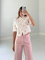 TheMellieShop Tops Polka Asym Blazer