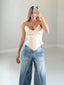 TheMellieShop Tops Sculpted Corset Top