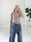 TheMellieShop Tops Stardust Mesh Top