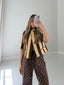 TheMellieShop Tops Striped Asym Blazer